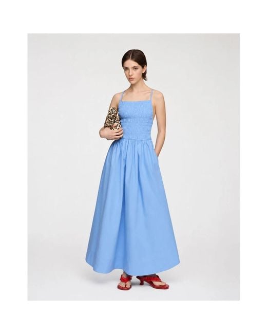 Ganni Blue Maxi Dresses