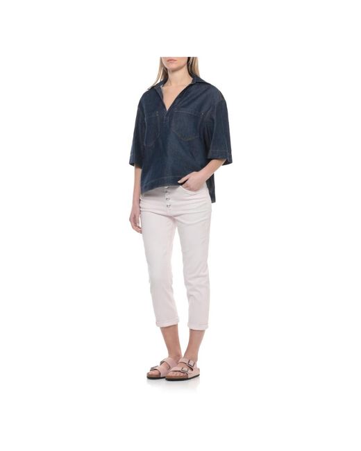 Blouses Dondup en coloris Blue