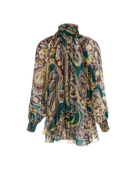 Blouses Etro en coloris Green