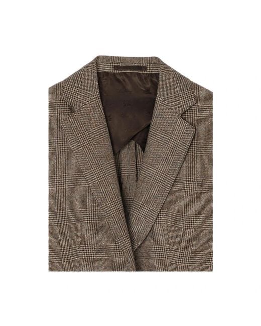 Burberry Brown Blazers