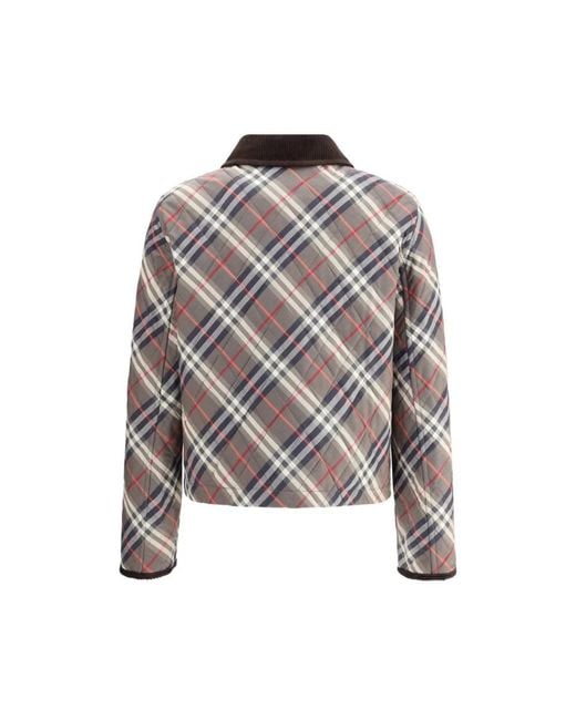 Burberry Gray Light Jackets