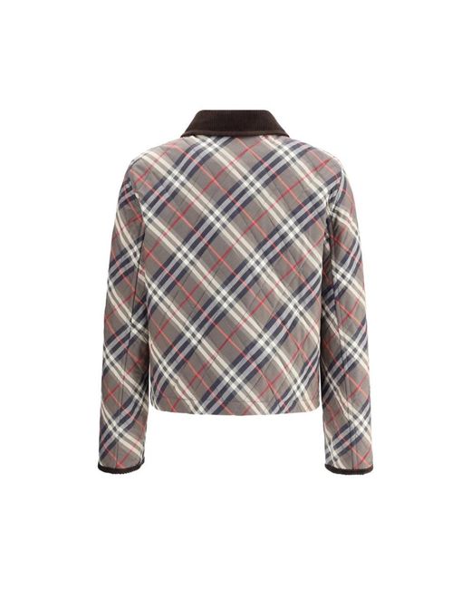 Burberry Light Jackets in het Gray