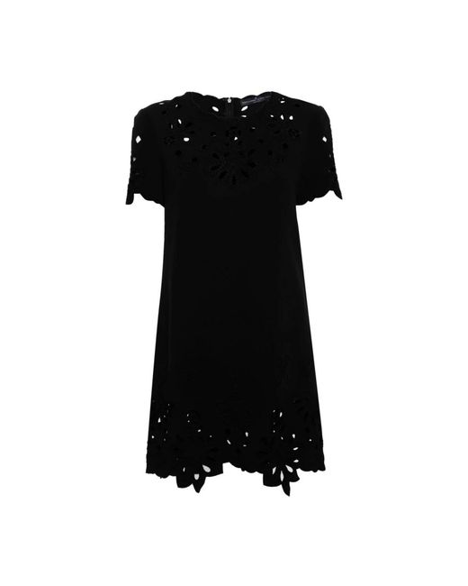 Mini vestido negro Ermanno Scervino de color Black