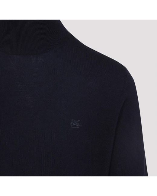Etro Turtlenecks in het Blue voor heren