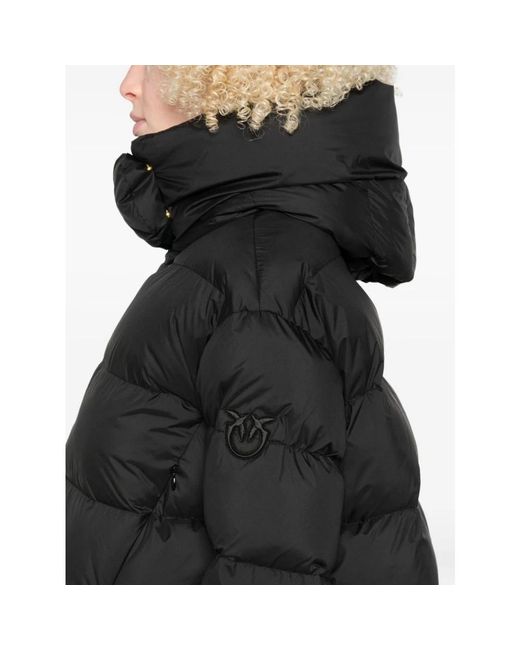 Pinko Black Down Jackets