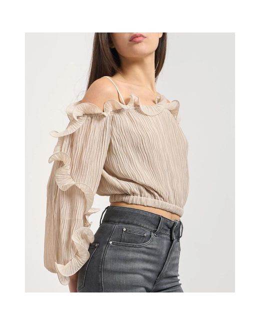 Guess Gray Blouses