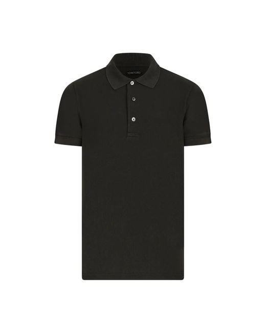 Tom Ford Black Polo Shirts for men
