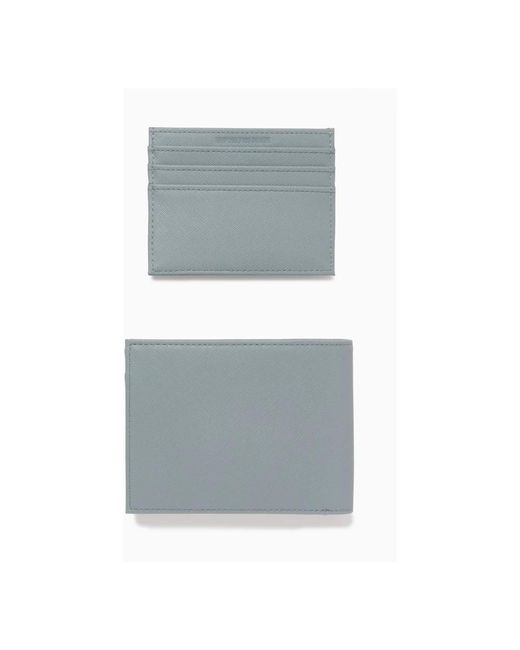 Wallets & Cardholders Emporio Armani de color Gray