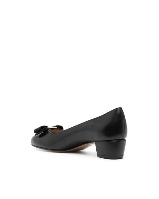 Ferragamo Black Pumps