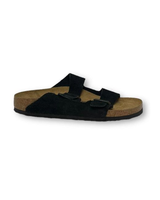 Birkenstock Arizona schwarze sandalen in Black für Herren