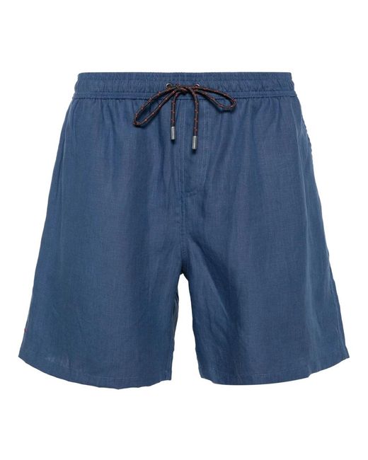 Sease Blue Casual Shorts for men