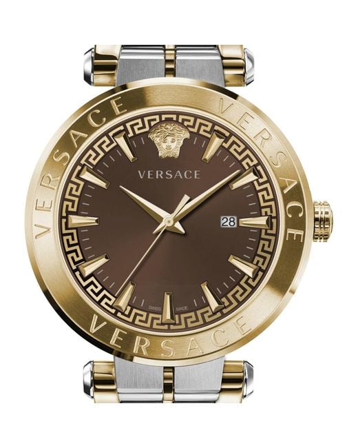 Versace Metallic Watches for men