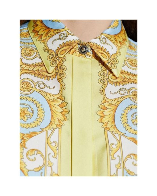 Versace Blue Shirts