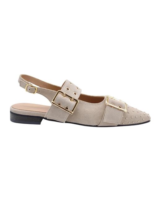 Babouche Natural Miller Slingback