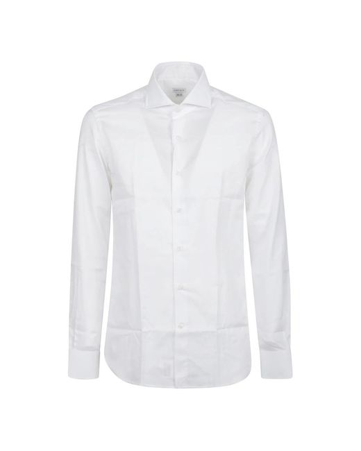 Orian White Formal Shirts for men