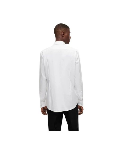 HUGO White Formal Shirts for men