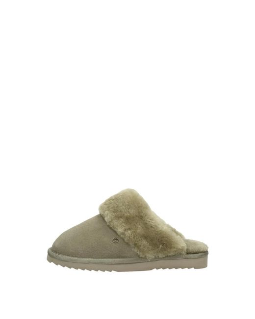 Warmbat Flurry Open Slippers in Green für Herren