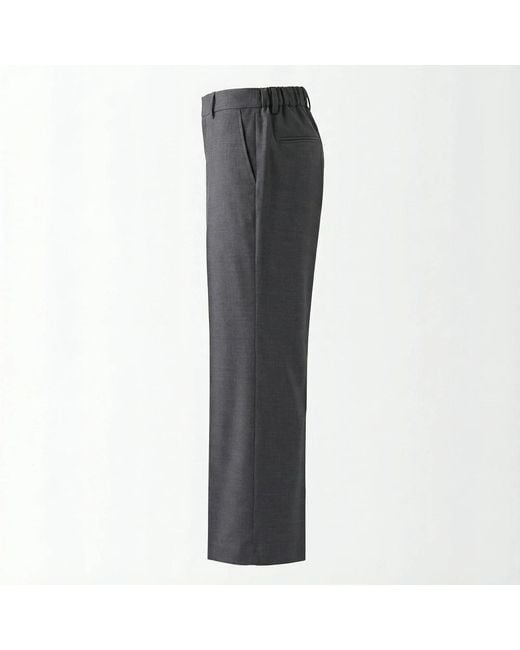N°21 Gray Straight-Leg Casual Pants