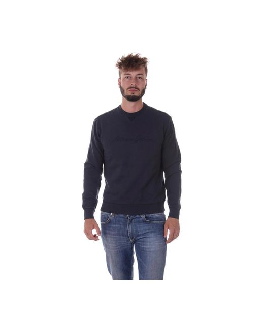 Armani Jeans Blue Sweatshirts for men