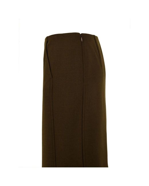 Aspesi Green Midi Skirts