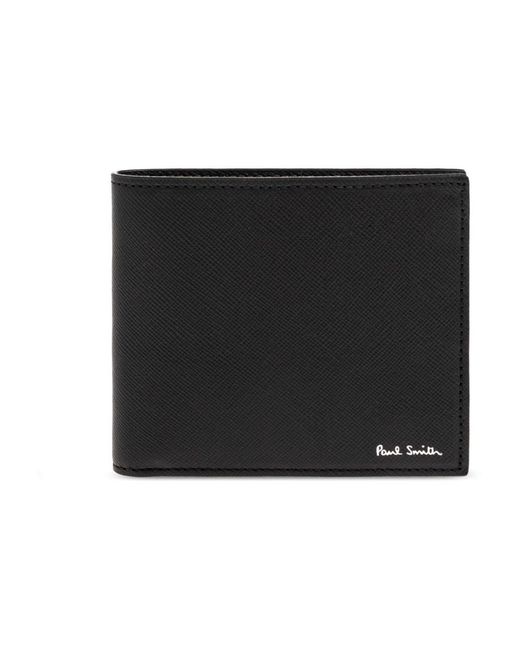 Paul Smith Signature Stripe Interior Billfold Wallet in Black für Herren