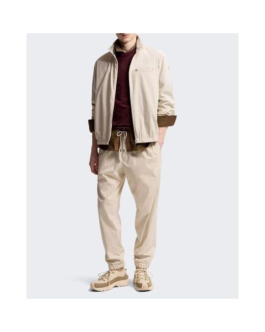 Moncler Jassen ,Polyester Danby Jacket in het Natural voor heren