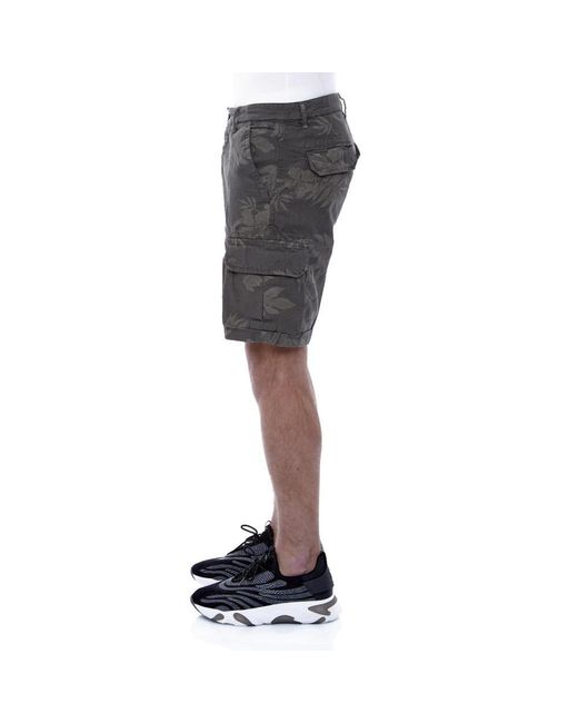 40weft Gray Casual Shorts for men
