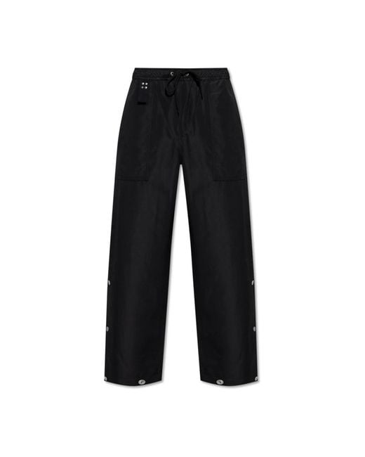 Straight Trousers di Comme des Garçons in Black da Uomo