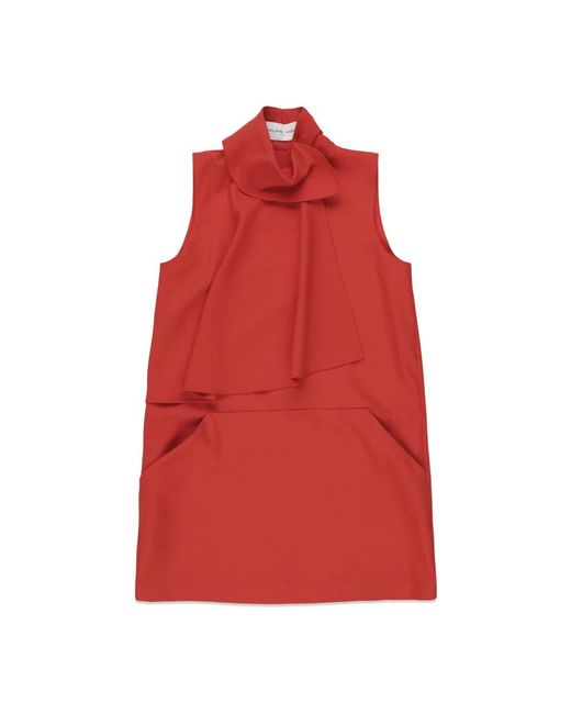 Philippe Model Short Dresses in het Red