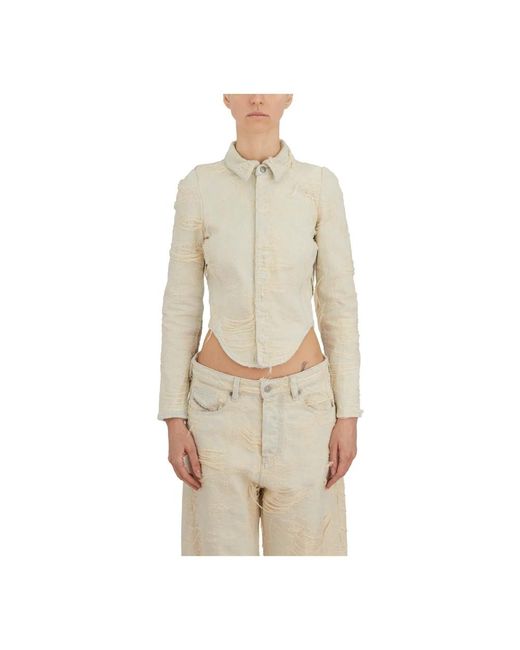 Shirts di DIESEL in Natural