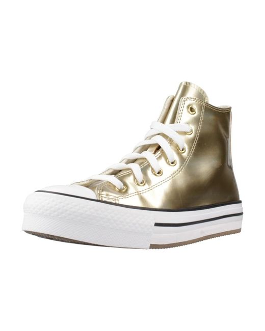 Converse Sneakers in het Metallic