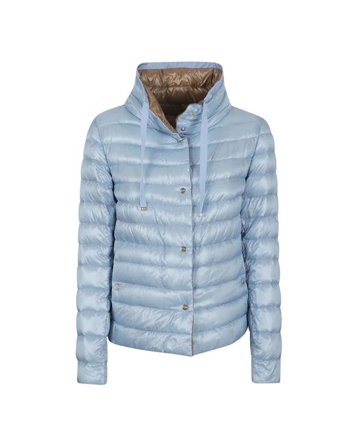 Herno Blue Winter Jackets