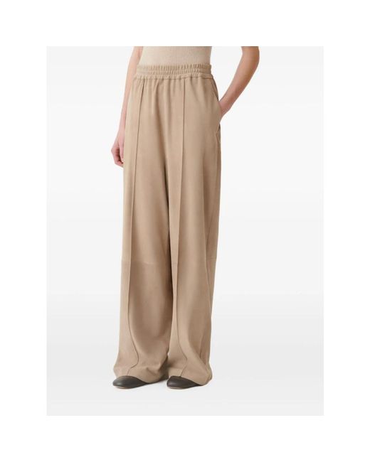 Fabiana Filippi Natural Wide Trousers