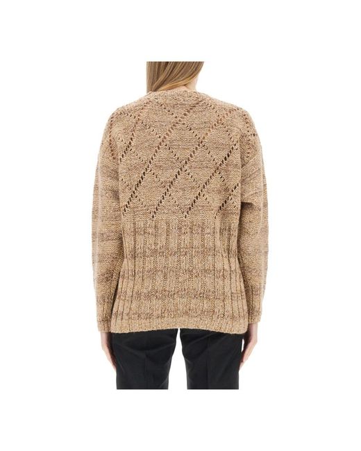 Cormio Natural Round-Neck Knitwear