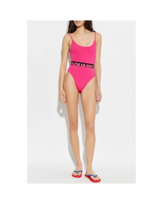 One-Piece DSquared² en coloris Pink