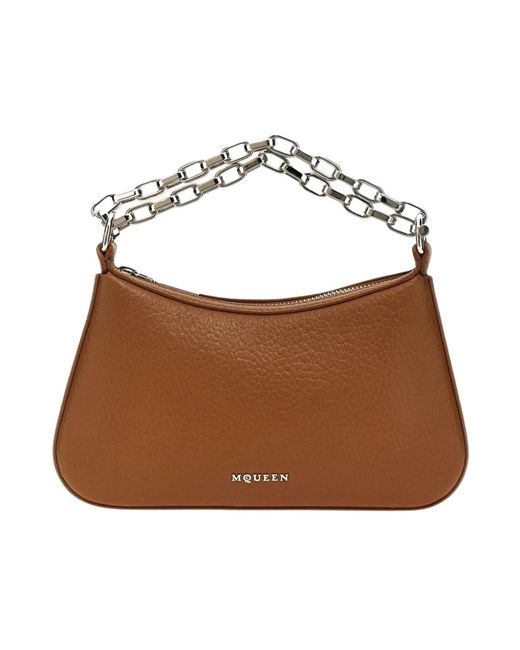 McQueen Brown Handbags