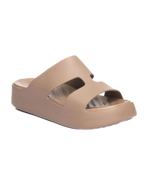 Sliders CROCSTM en coloris Pink
