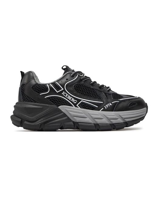 Iceberg Black Sneakers for men