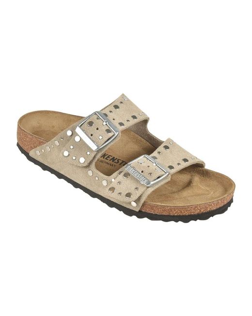Birkenstock Natural Sliders for men