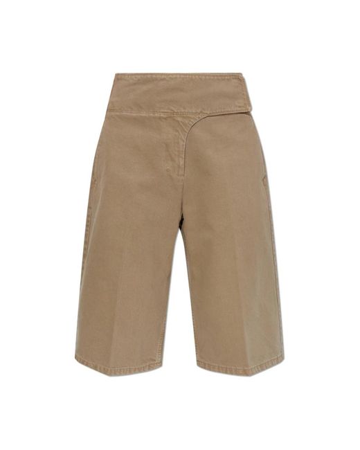 Denim Shorts AMI de color Natural
