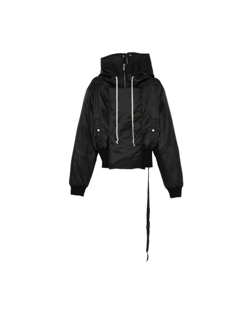 Winter Jackets Rick Owens de color Black