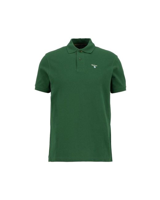 Barbour Tartan-Insert Polo in het Green voor heren