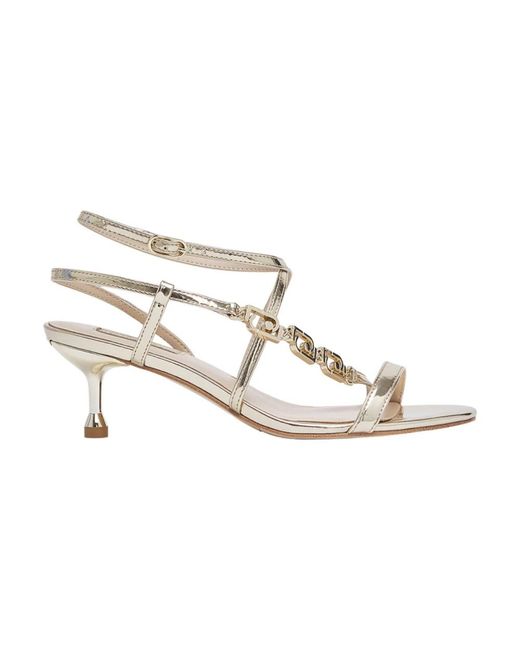 Liu Jo Metallic High Heel Sandals
