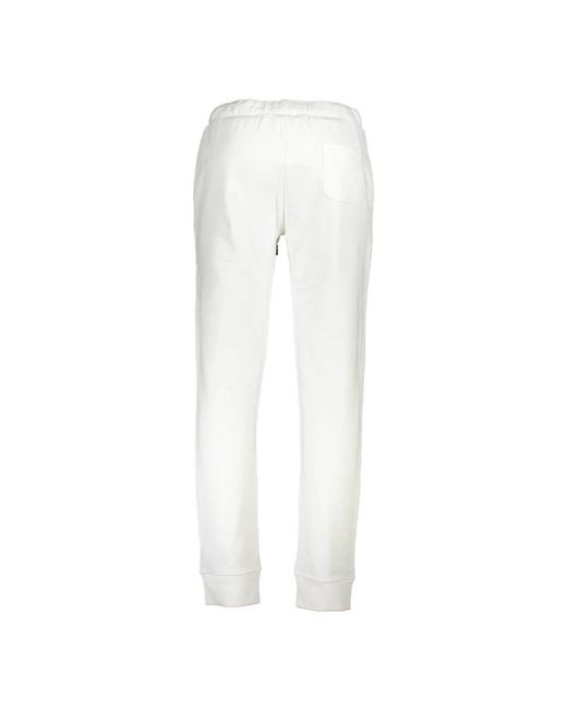 La Martina White Sweatpants for men