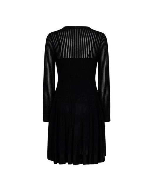 Antonino Valenti Black Knitted Dresses