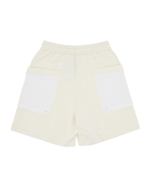 Acupuncture White Casual Shorts for men
