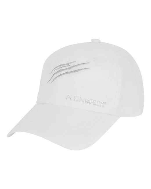 Philipp Plein Baseball Cap Ps Chrome in White für Herren