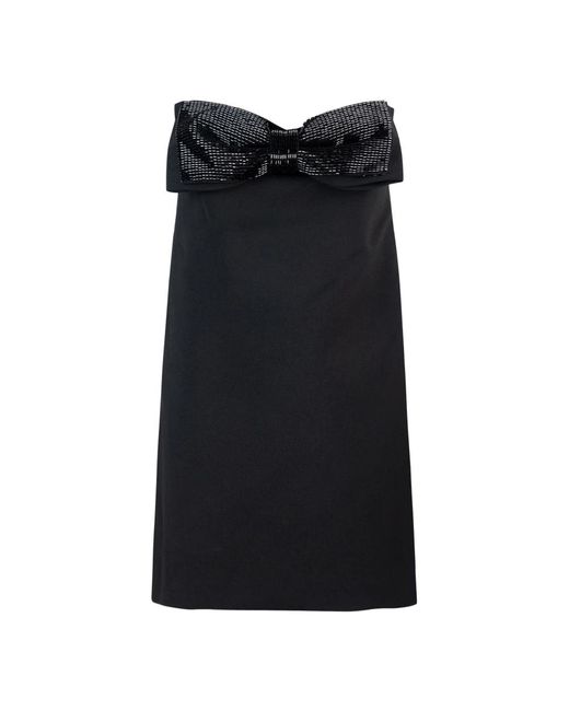 Short Dresses di Self-Portrait in Black