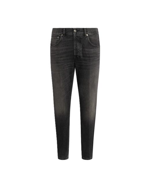 Dondup Black Slim-Fit Jeans for men