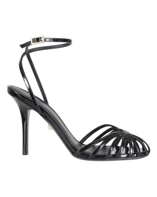 ALEVI Black High Heel Sandals